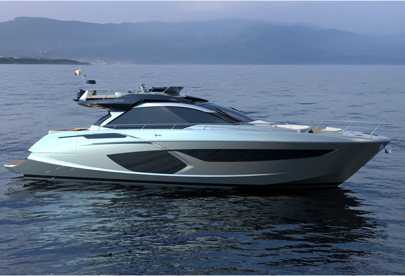 Fiandre: tecnologías y diseño revolucionarios a bordo del yate de lujo “640 Contessa”